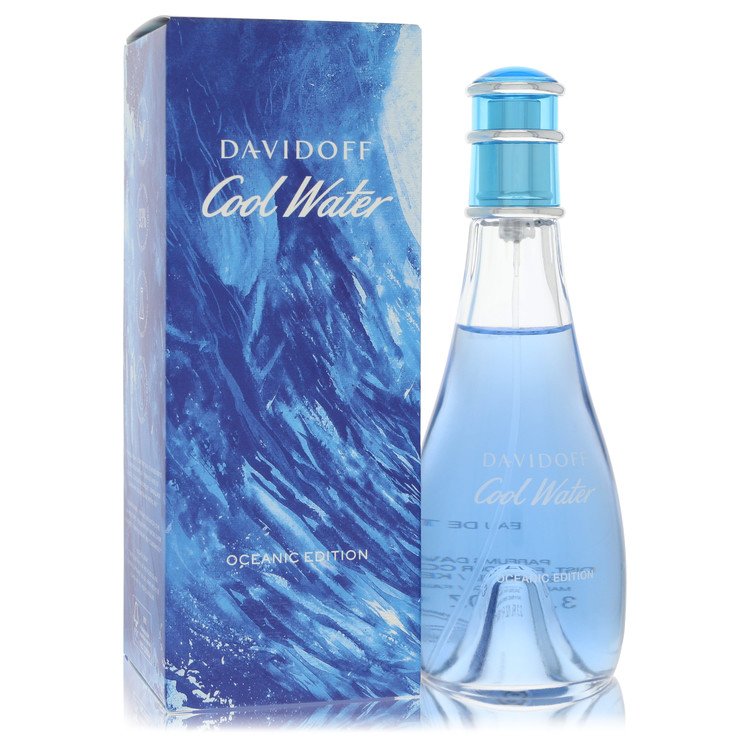 cool water oceanic edition by davidoff eau de toilette spray 3.3 oz