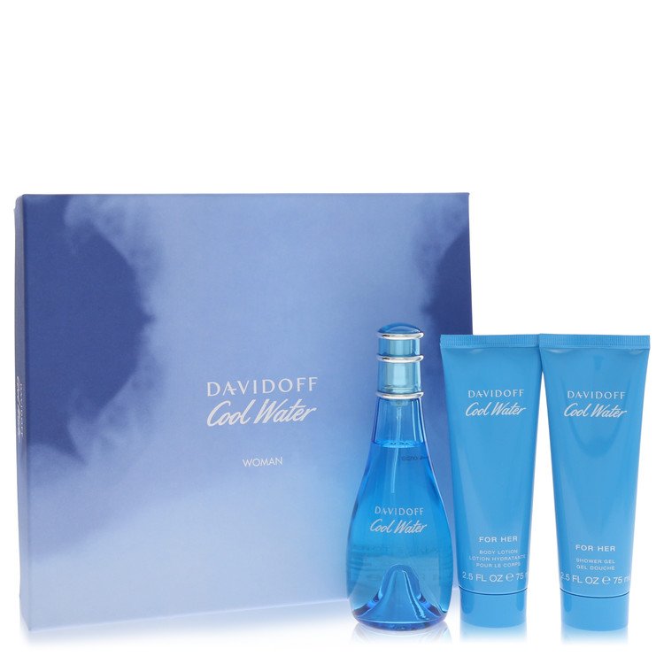 cool water by davidoff gift set -- --