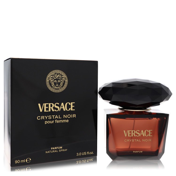 crystal noir by versace parfum spray 3 oz