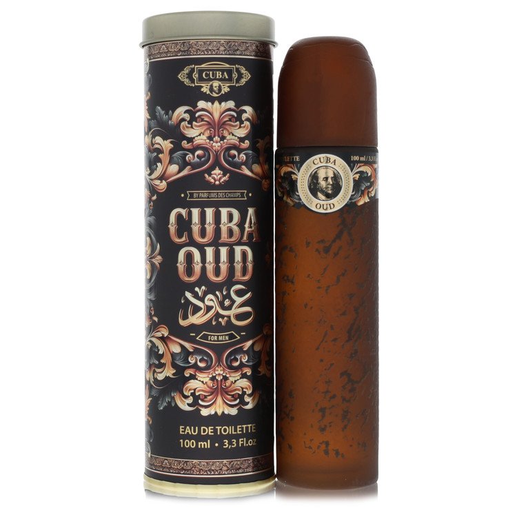 cuba oud by fragluxe eau de toilette spray 3.3 oz