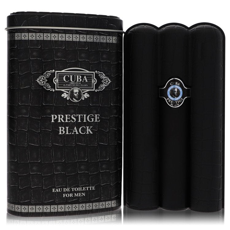 cuba prestige black by fragluxe eau de toilette spray 3 oz