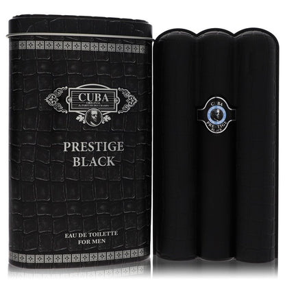 cuba prestige black by fragluxe eau de toilette spray 3 oz