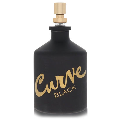 curve black by liz claiborne eau de cologne spray (tester) 4.2 oz