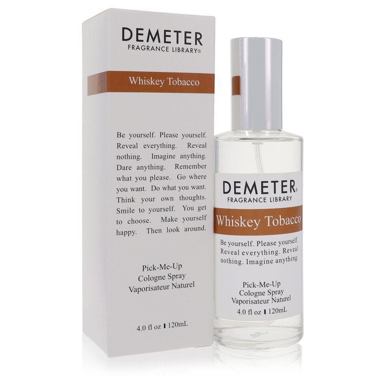 demeter whiskey tobacco by demeter cologne spray 4 oz