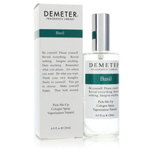 demeter basil by demeter cologne spray (unisex) 4 oz