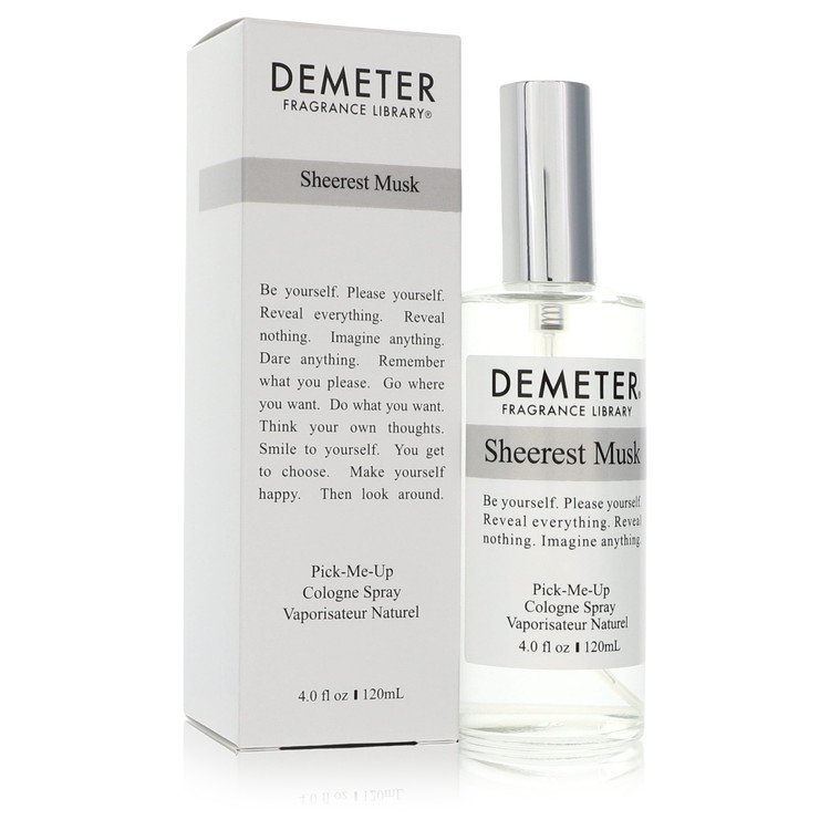 demeter sheerest musk by demeter cologne spray (unisex) 4 oz