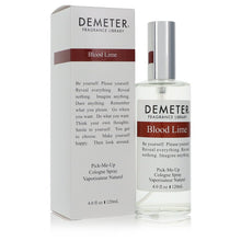 demeter blood lime by demeter pick me up cologne spray (unisex) 4 oz
