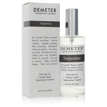 demeter turpentine by demeter cologne spray (unisex) 4 oz