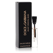 dolce & gabbana velvet oriental musk by dolce & gabbana vial (sample) .05 oz