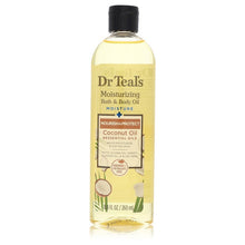 dr teal\'s moisturizing bath & body oil by dr teal's nourishing coconut oil with essensial oils, jojoba oil, sweet almond oil and cocoa butter 8.8 oz