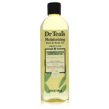 dr teal\'s moisturizing bath & body oil by dr teal's cannabis sativa hemp seed oil 8.8 oz