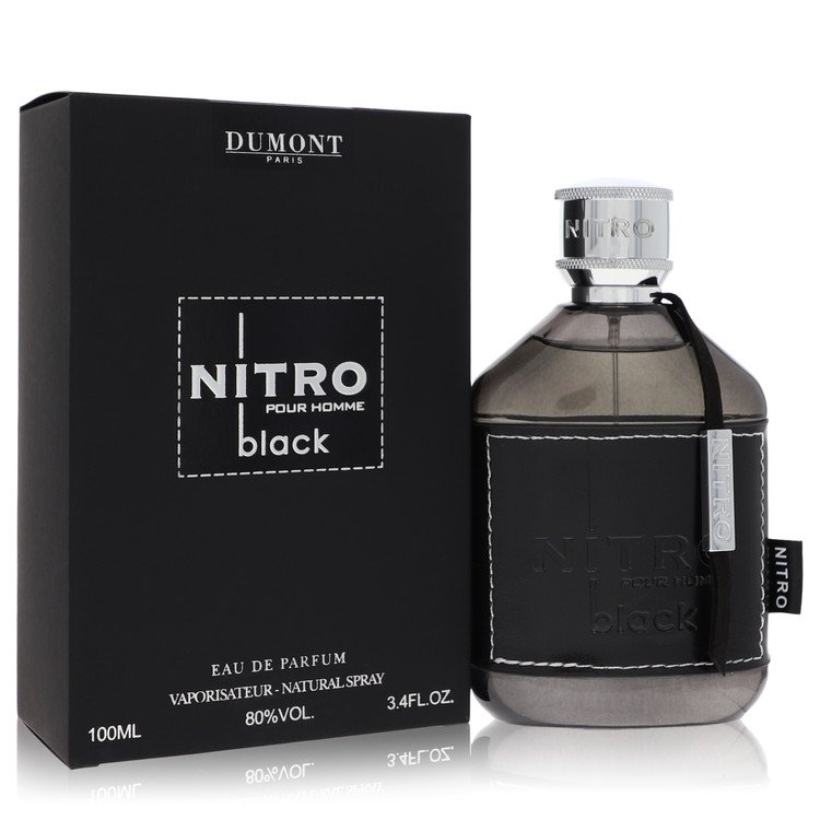 dumont nitro black by dumont paris eau de parfum spray 3.4 oz