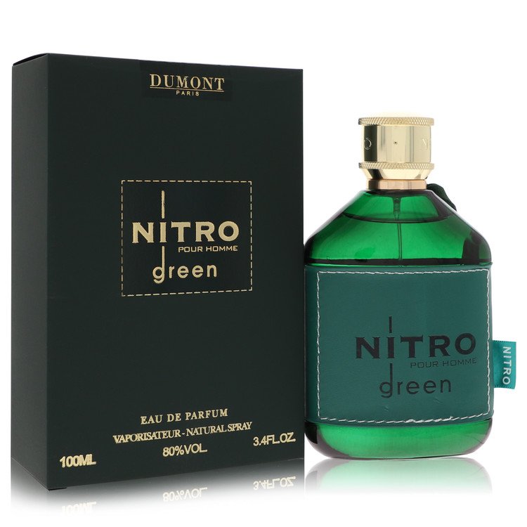 dumont nitro green by dumont paris eau de parfum spray 3.4 oz