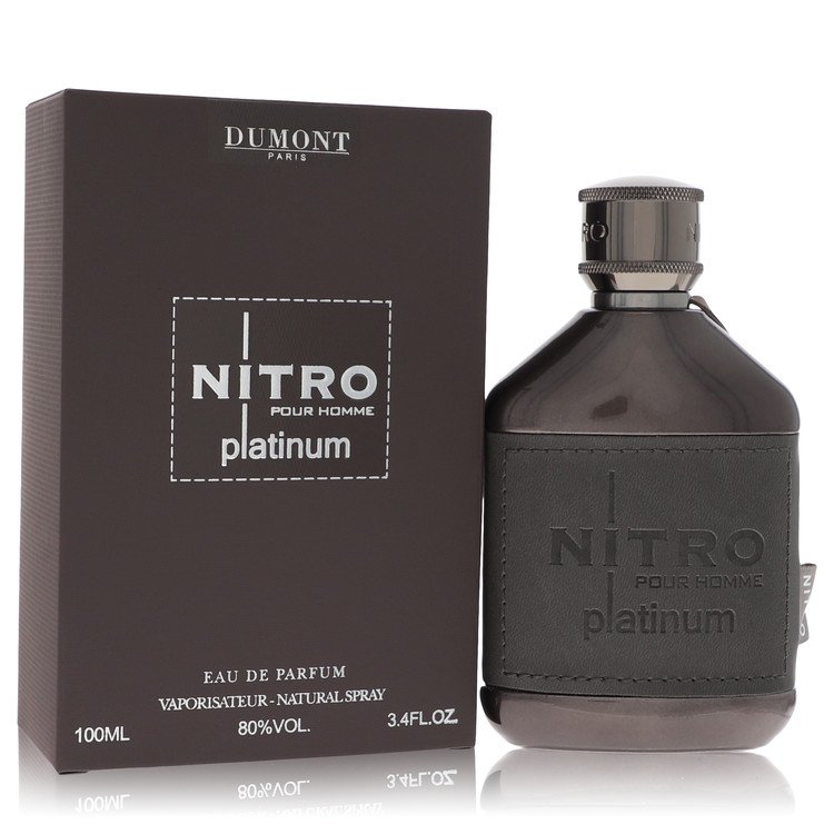 dumont nitro platinum by dumont paris eau de parfum spray 3.4 oz