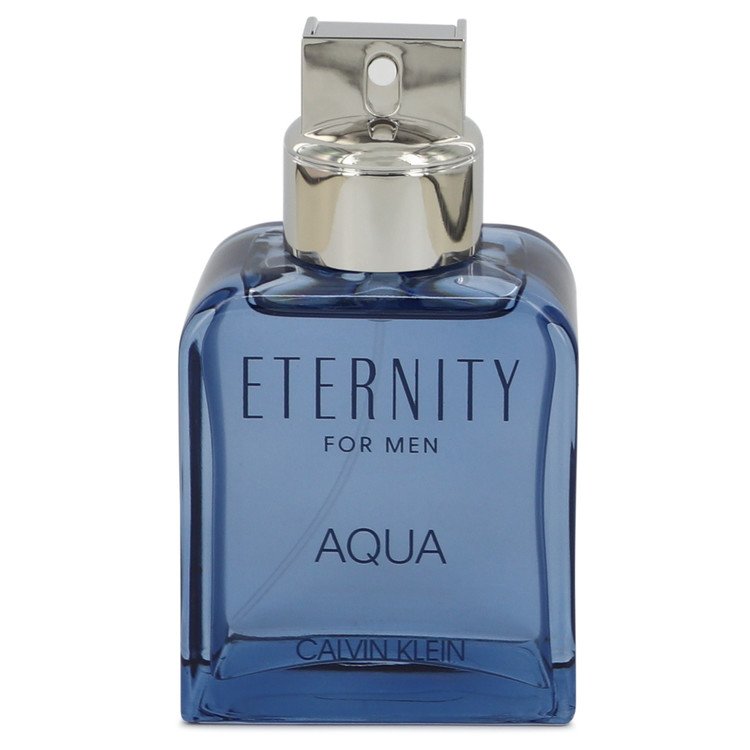 eternity aqua by calvin klein eau de toilette spray (tester) 3.4 oz