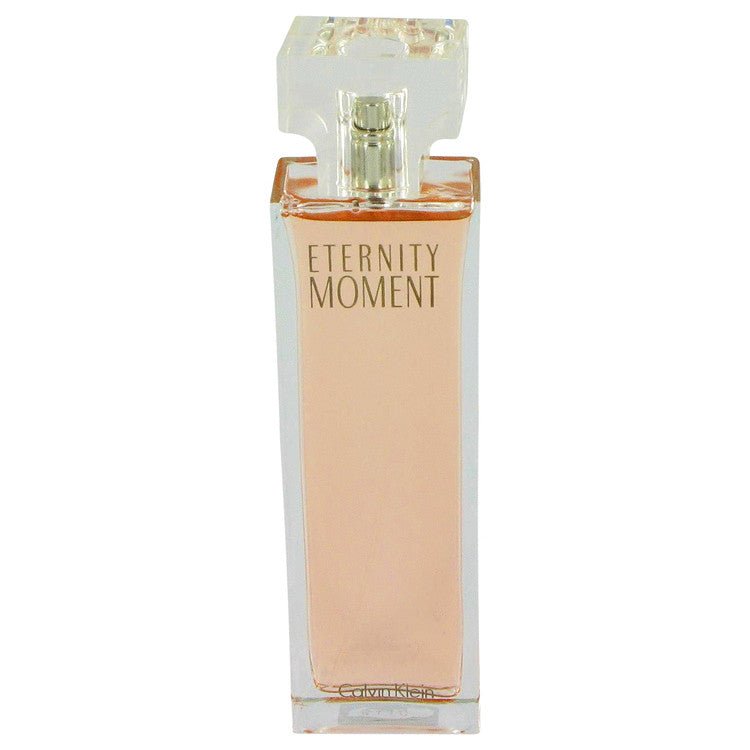 eternity moment by calvin klein eau de parfum spray (tester) 3.4 oz