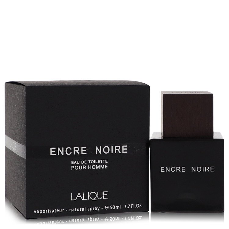 encre noire by lalique eau de toilette spray 1.7 oz