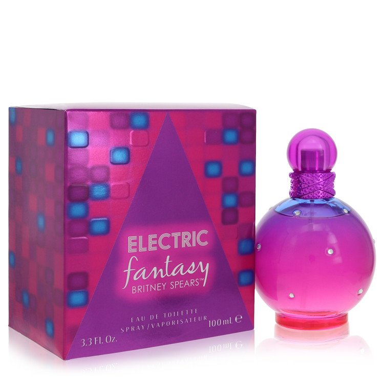 electric fantasy by britney spears eau de toilette spray 3.3 oz
