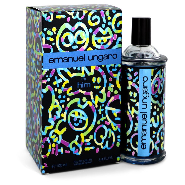 emanuel ungaro for him by ungaro eau de toilette 3.4 oz