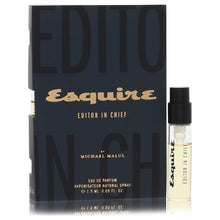 esquire editor in chief by michael malul sample 0.05 oz
