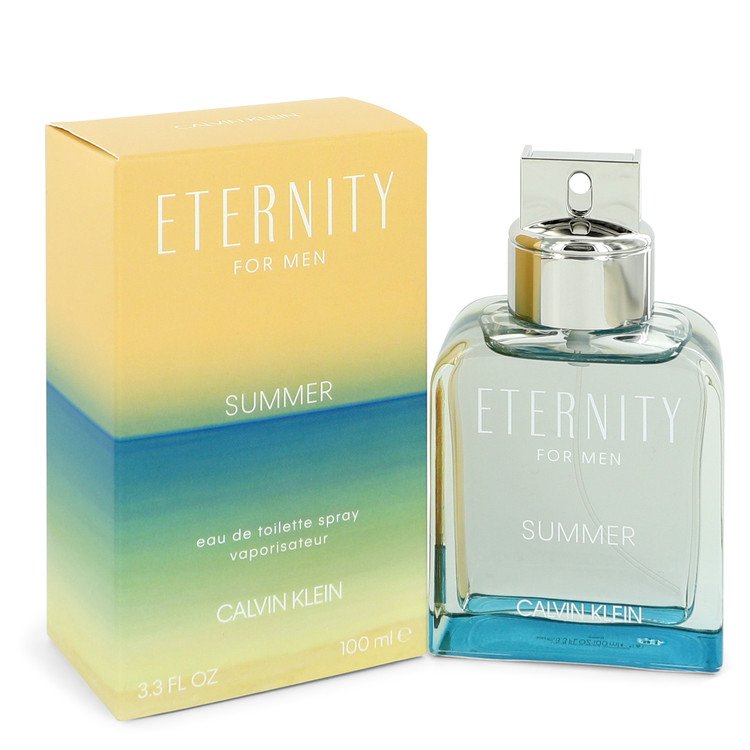 eternity summer by calvin klein eau de toilette 3.3 oz