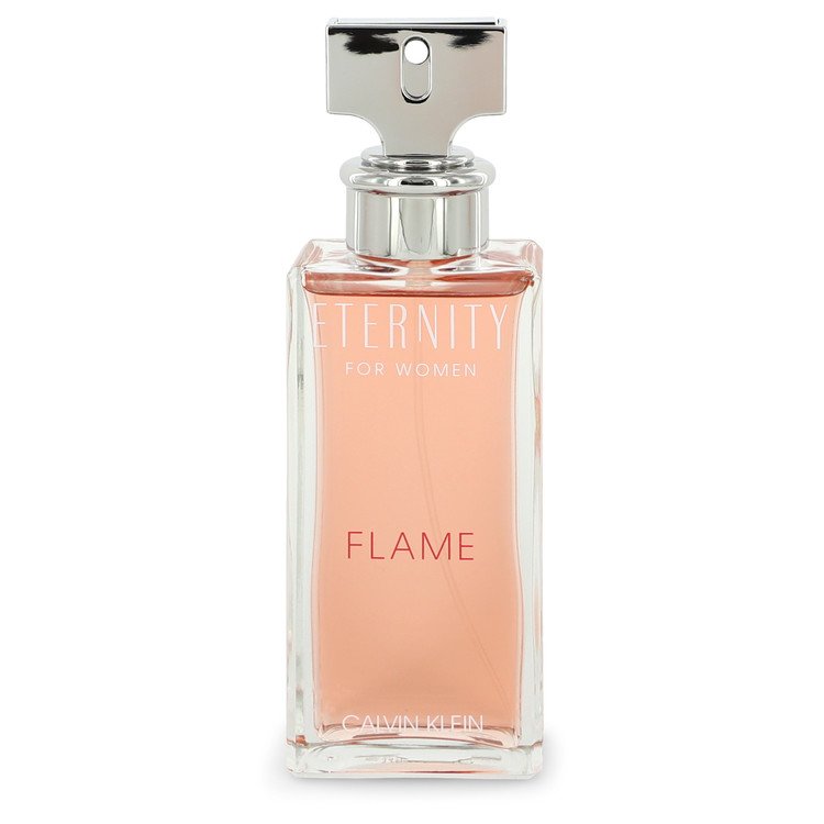 eternity flame by calvin klein eau de parfum spray (unboxed) 3.4 oz