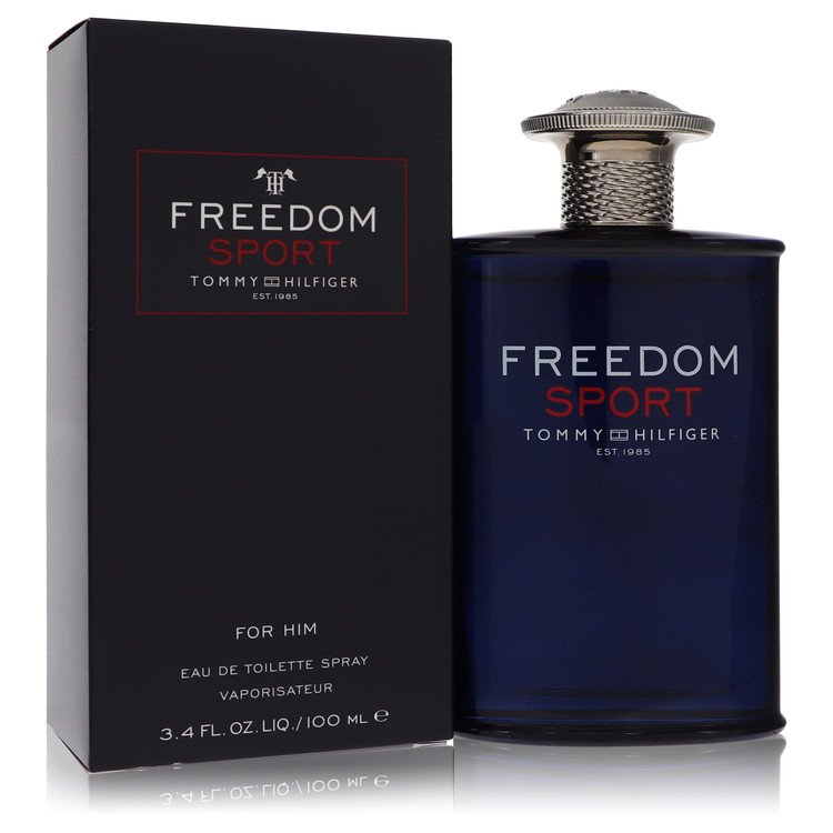 freedom sport by tommy hilfiger eau de toilette spray 3.4 oz
