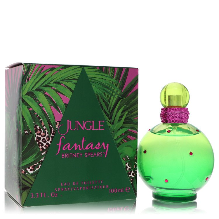 jungle fantasy britney spears by britney spears eau de toilette 3.4 oz