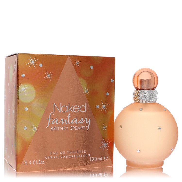 naked fantasy britney spears by britney spears eau de toilette spray 3.4 oz