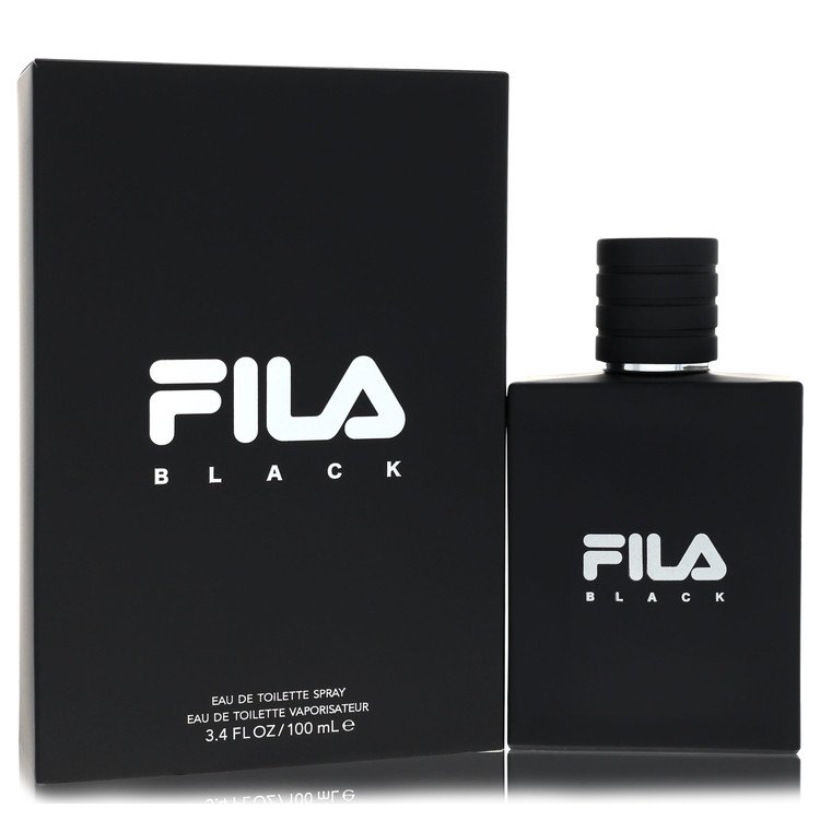 fila black by fila eau de toilette spray 3.4 oz