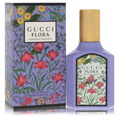 flora gorgeous magnolia by gucci eau de parfum spray 1.0 oz