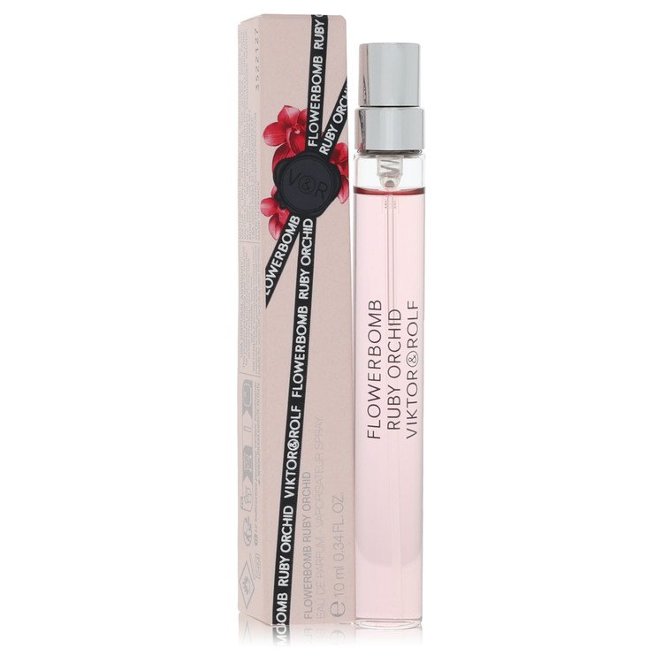 flowerbomb ruby orchid by viktor & rolf mini edp spray .34 oz