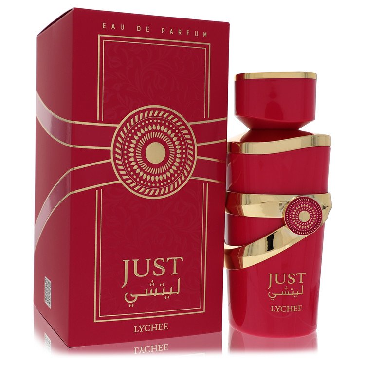 fragrance world just lychee by fragrance world eau de parfum spray (unisex) 3.4 oz