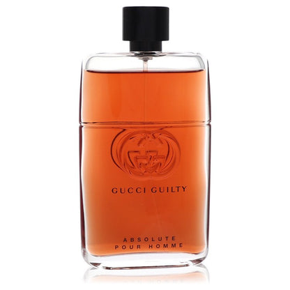 gucci guilty absolute by gucci eau de parfum spray (tester) 3 oz