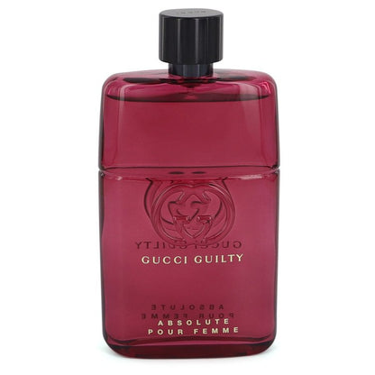 gucci guilty absolute by gucci eau de parfum spray (tester) 3 oz