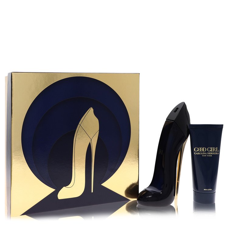 good girl by carolina herrera gift set - 2.7 oz eau de parfum spray + 3.4 oz body lotion --