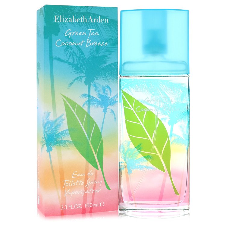 green tea coconut breeze by elizabeth arden eau de toilette spray 3.3 oz