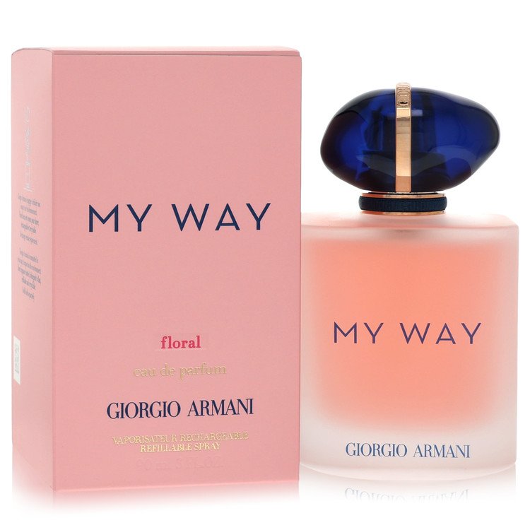 griogio armani my way floral by giorgio armani eau de parfum refillable spray 3 oz
