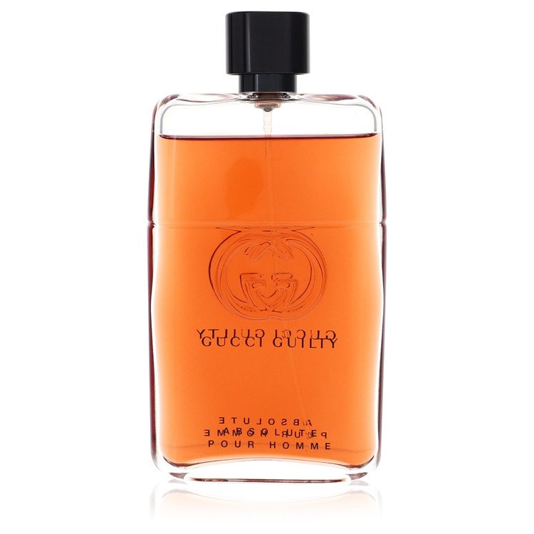 gucci guilty absolute by gucci eau de parfum spray (unboxed) 3 oz