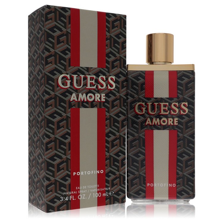 guess amore portofino by guess eau de toilette spray (unisex) 3.4 oz