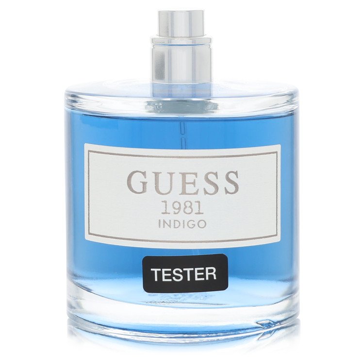 guess 1981 indigo by guess eau de toilette spray (tester) 3.4 oz