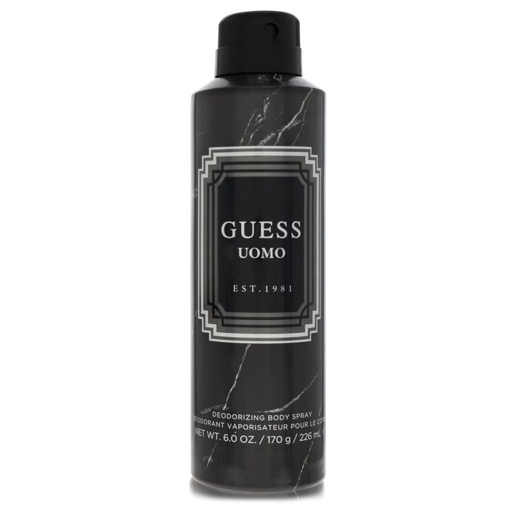 guess uomo by guess fragrance mist 6.0 oz