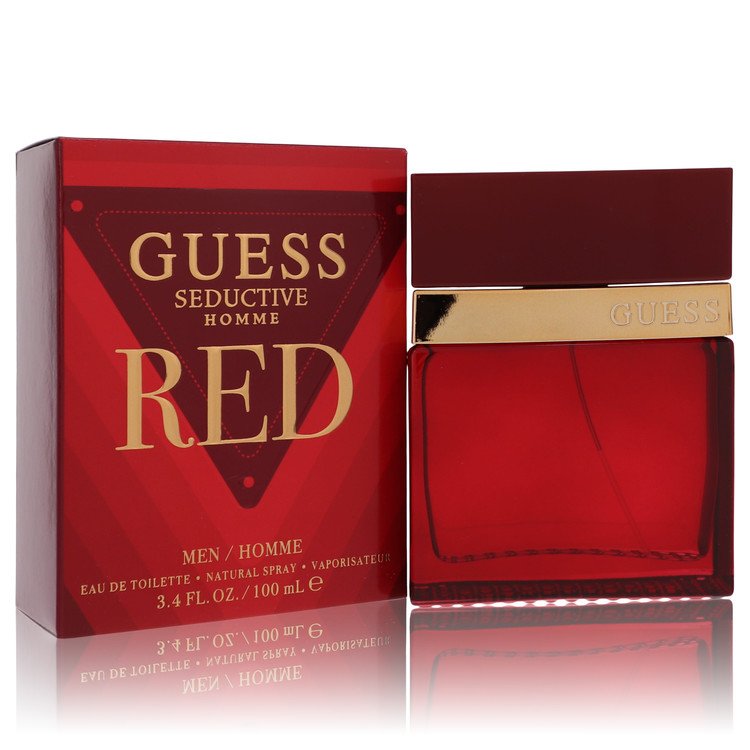 guess seductive homme red by guess eau de toilette spray 3.4 oz