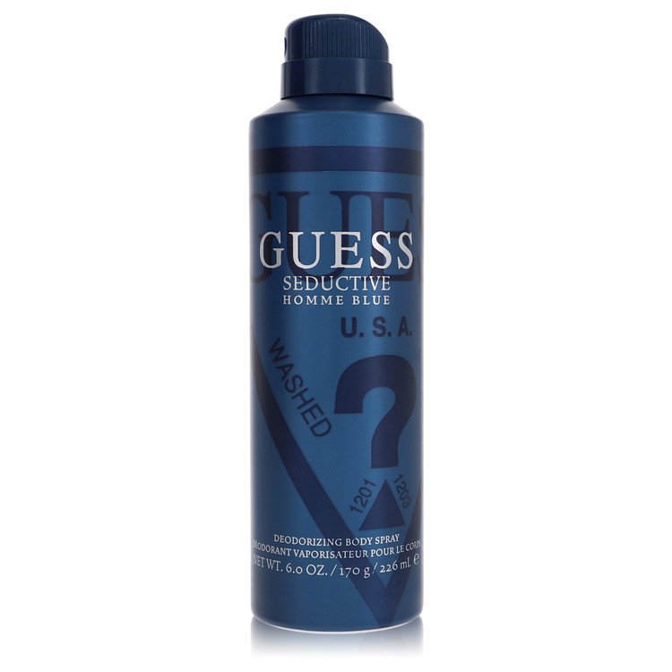 guess seductive homme blue by guess body spray 6 oz