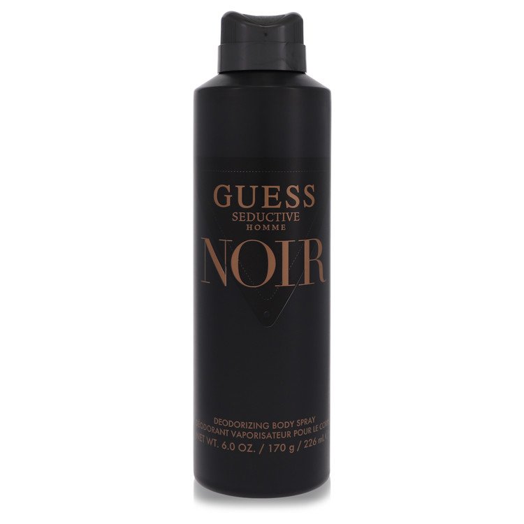 guess seductive homme noir by guess body spray 6 oz