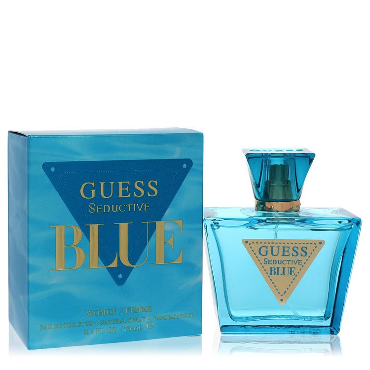 guess seductive blue by guess eau de toilette spray 2.5 oz