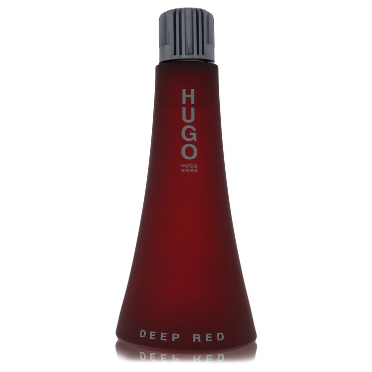 hugo deep red by hugo boss eau de parfum spray (tester) 3 oz