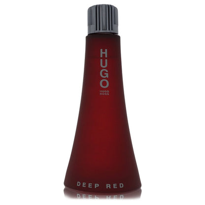 hugo deep red by hugo boss eau de parfum spray (tester) 3 oz