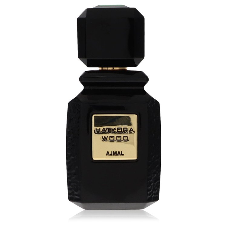 hatkora wood by ajmal eau de parfum spray (unisex unboxed) 3.4 oz