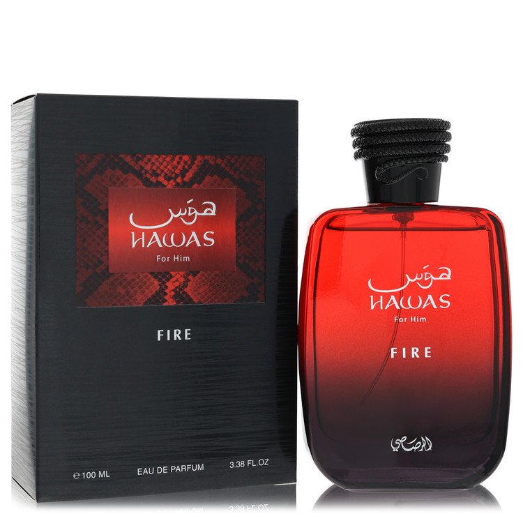hawas fire by rasasi parfum 3.3 oz